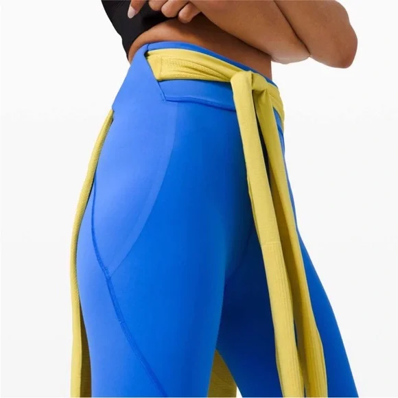NWOT Lululemon Women's Free to Speed High-Rise Tight 25" Wild Bluebell Size 6 - Picture 2 of 8